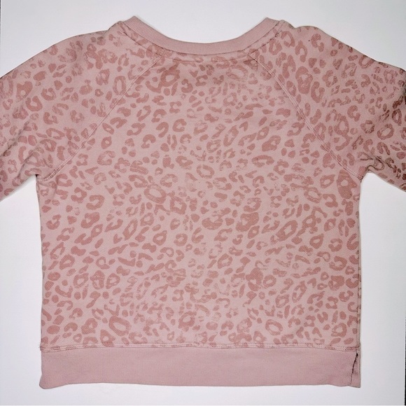Calvin Klein Performance Pink Leopard Sweatshirt - Picture 6 of 6